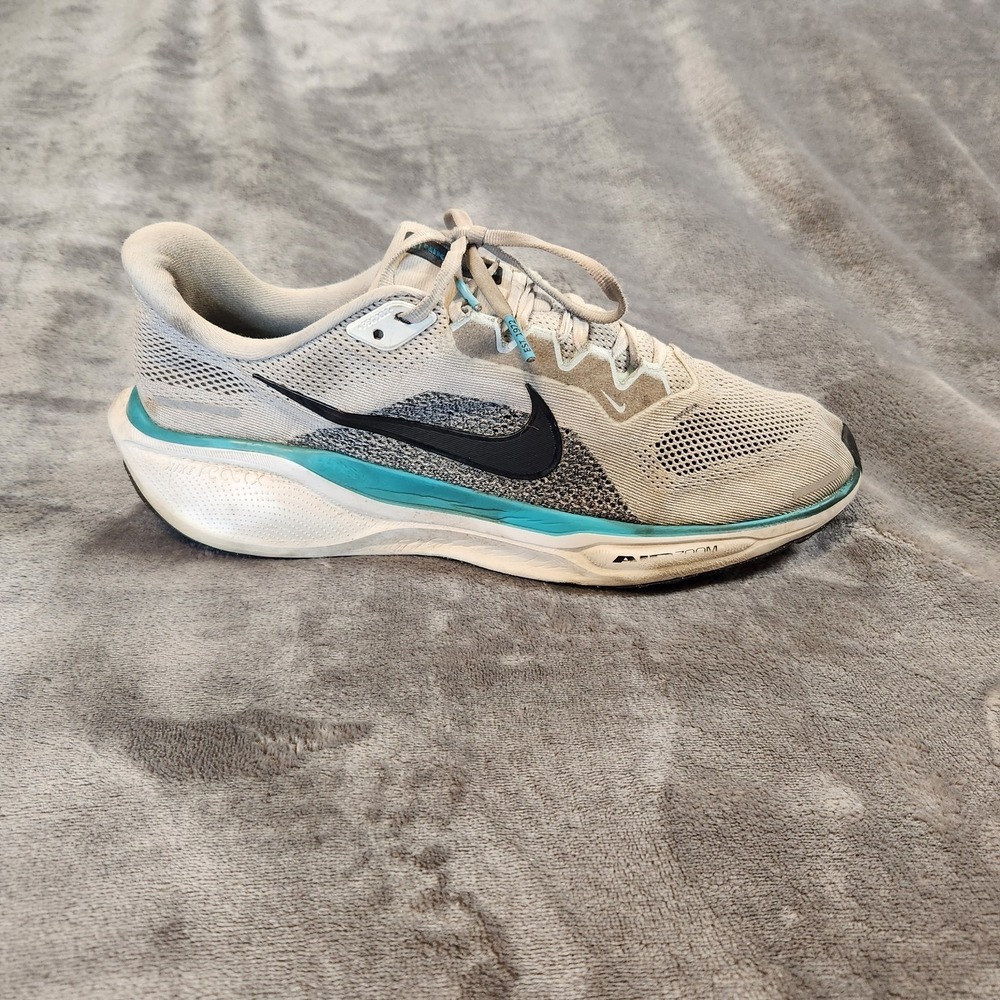 Nike Shoes Mens 10.5 Gray Blue  Zoom Pegasus 41 Sneakers Road Running FD2722-103